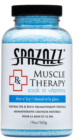 SpaZazz Aroma Rx Therapy Crystals - Muscle 19oz