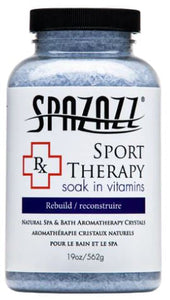 SpaZazz Aroma Rx Therapy Crystals - Sport 19oz